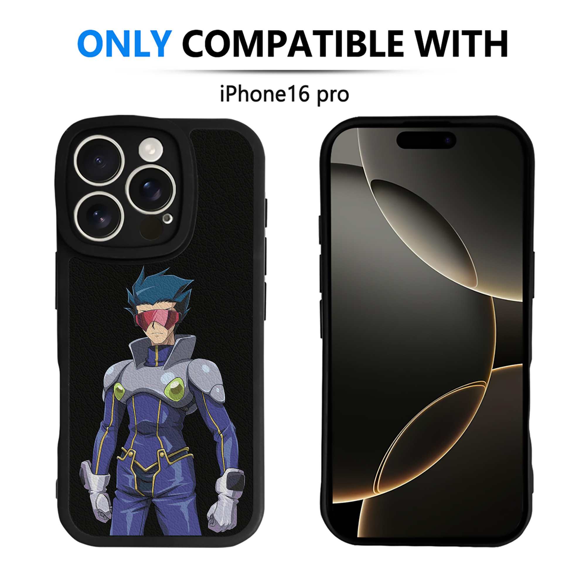 遊☆戯☆王 Yu-Gi-Oh! 【iPhone 16シリーズ対応】シリコンスマホケース（レザー調） 材質：シリコン